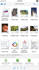 FileCentral for iPhone screenshot