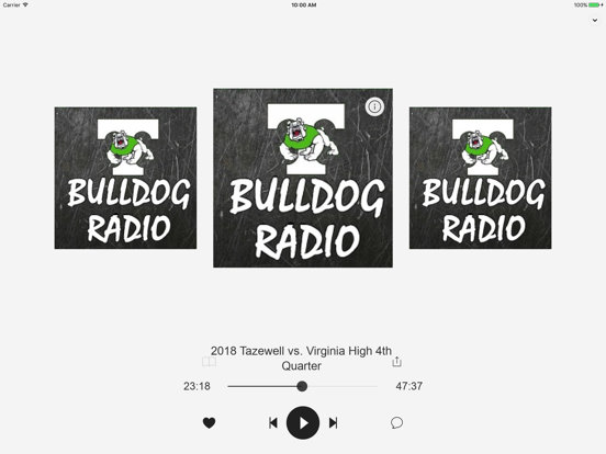 Screenshot #4 pour Tazewell Bulldog Radio Network