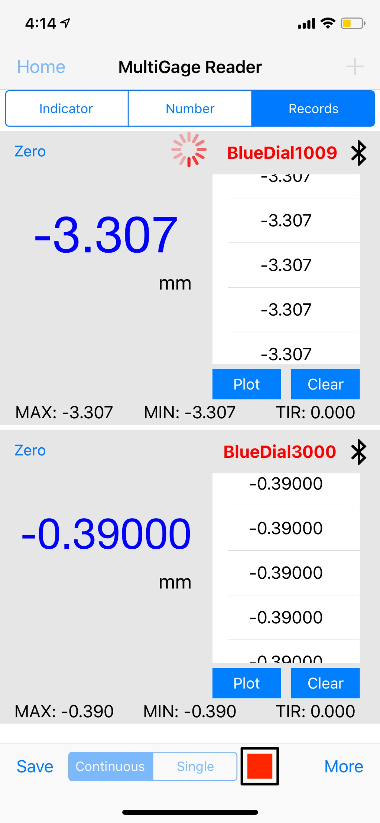 MultiGage Reader screenshot 4