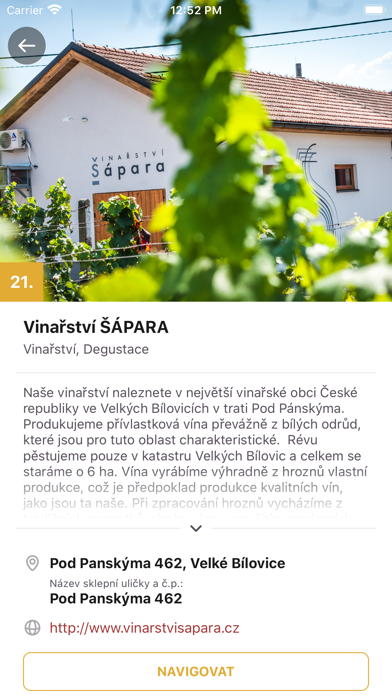 Velkobílovičtí vinaři Screenshot