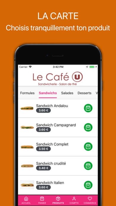 Screenshot #2 pour Le Café U