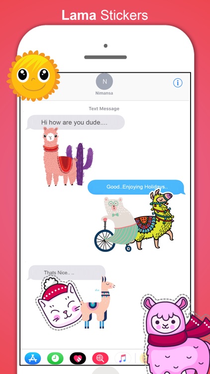 Llama Love Stickers screenshot-3