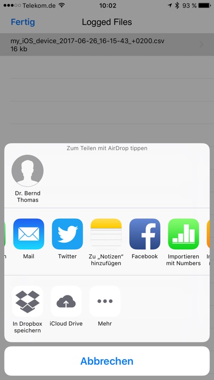 SensorLog screenshot-7