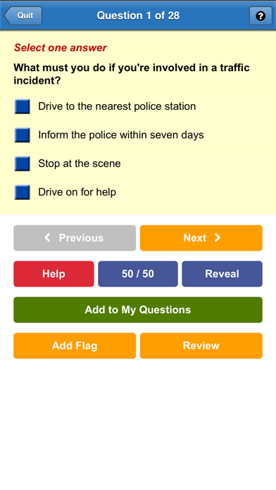LGV Driving Theory Test 2019 screenshot
