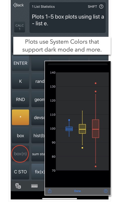 CALC 1 Graphing Calculator
