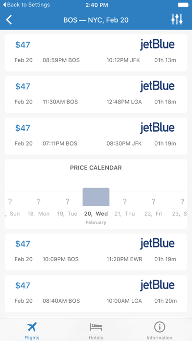 Flights at low prices screenshot 3
