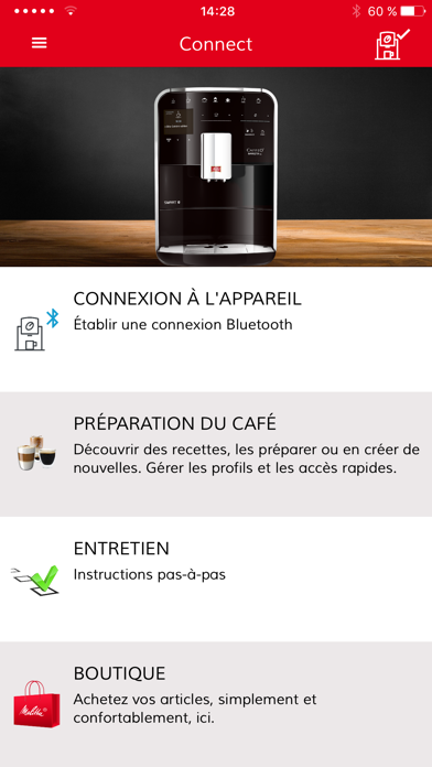 Screenshot #2 pour Melitta Connect