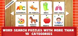 Game screenshot Kids Word Search Puzzles hack