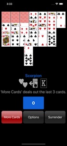 Scorpion Solitaire screenshot #3 for iPhone