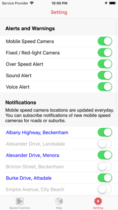 Speed Camera for WA screenshot 6