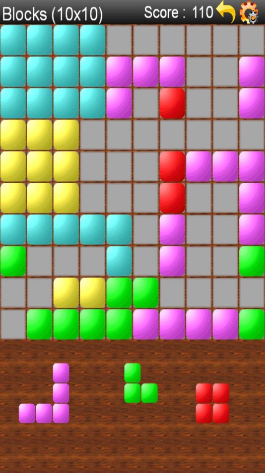 #1. Blocks Puzzle -- Lite (iOS) 由: GASP Mobile Games Inc