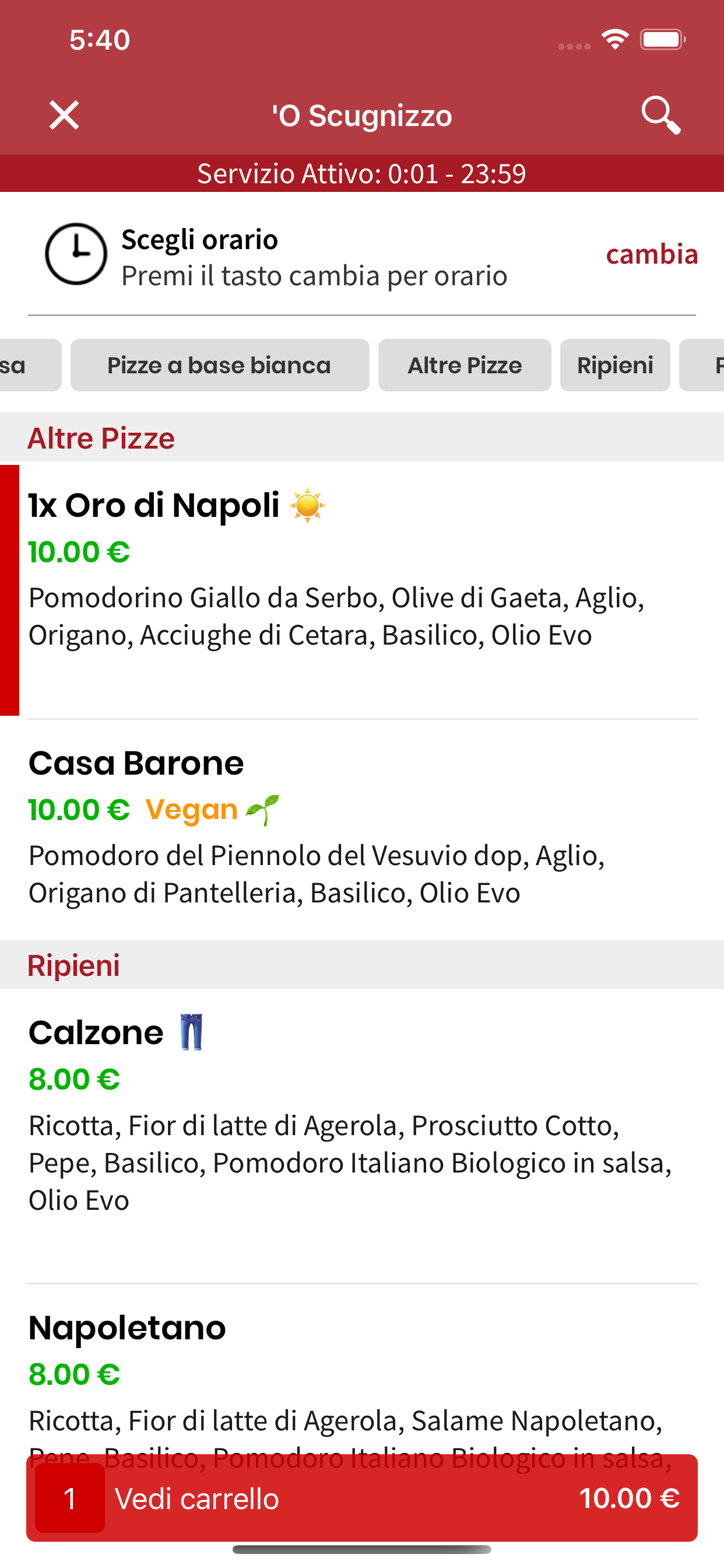 'O Scugnizzo screenshot 4