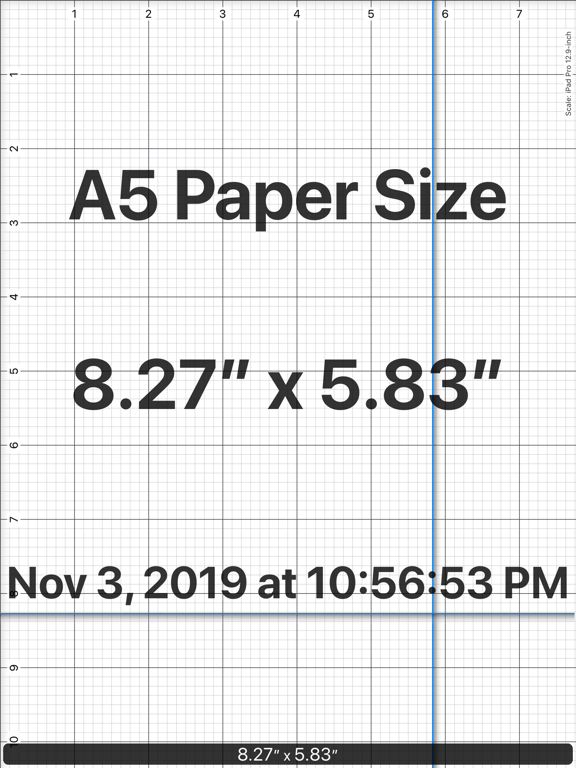Screenshot #6 pour Ruler 2.0 - inch, mm, cm