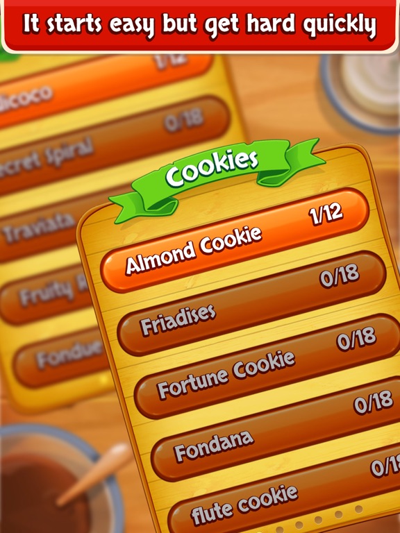 Connect Cookies Word Puzzle iPad screenshot