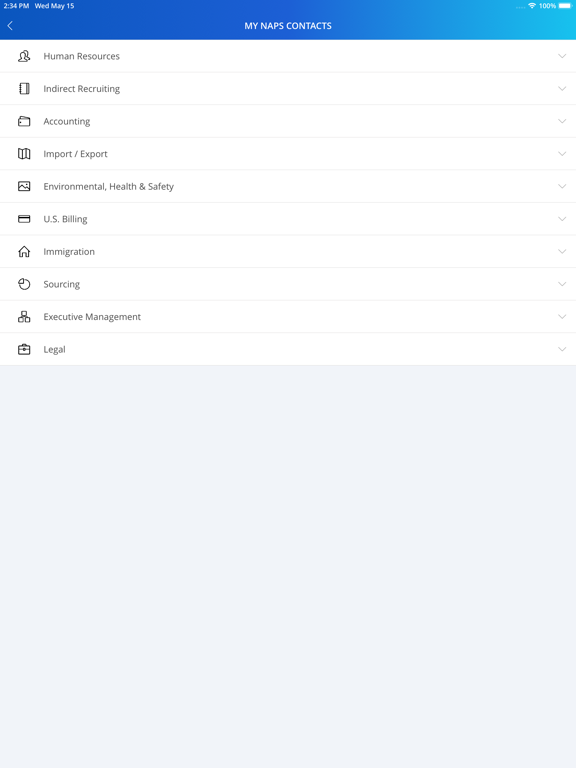 NAPS, Inc. iPad screenshot 5 - Business app