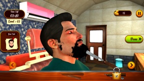Barber Shop Simulator 3D Game screenshot