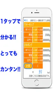 歩数カロリー消費計算アプリ iphone screenshot 4