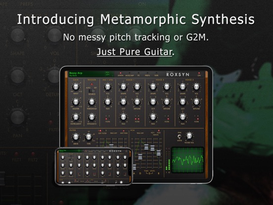 Screenshot #4 pour Roxsyn Guitar Synthesizer