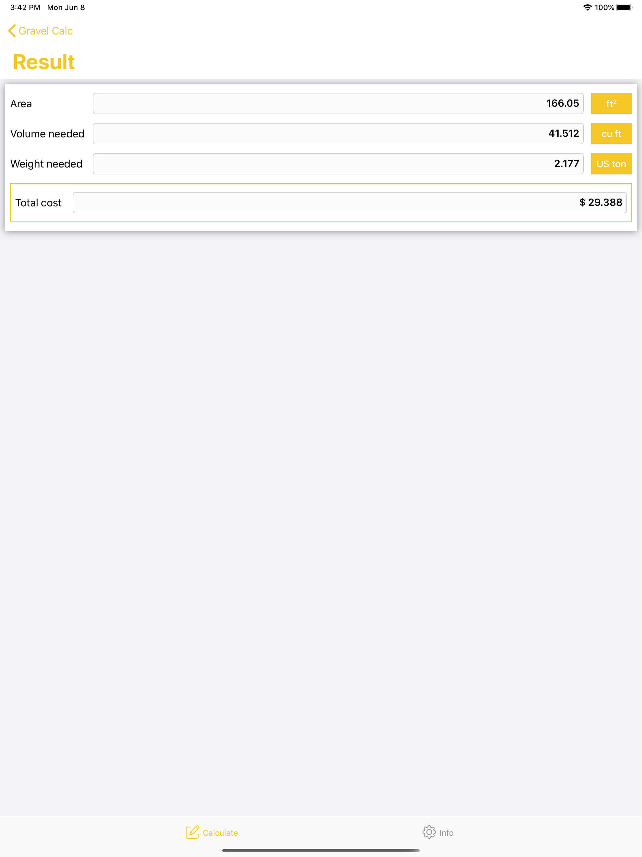 Gravel Calculator - Calc