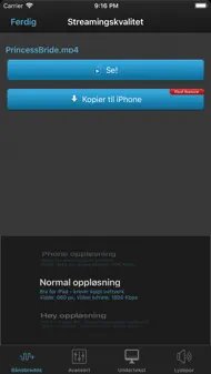 VLC Streamer iphone bilder 2