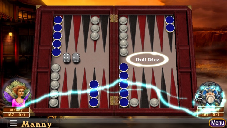 Hardwood Backgammon Pro
