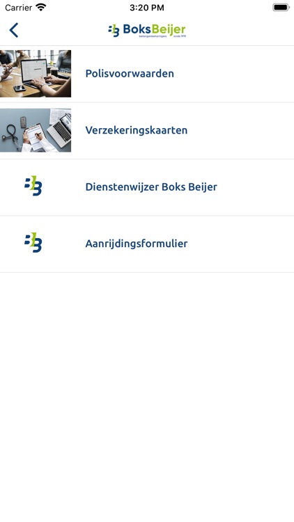 Boks Beijer Wij Verzekeren