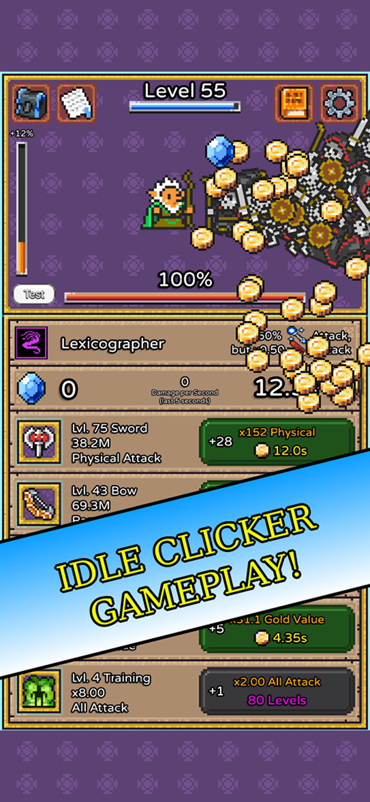 Simple RPG - Idle Tap Tapper!