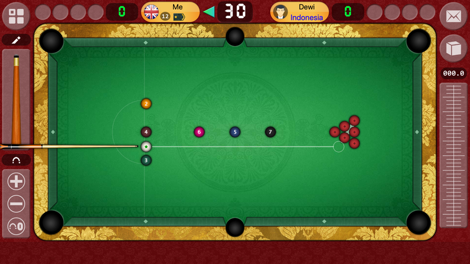#7. Billiards 2k and offline pool (iOS) 由: JunNa Liu