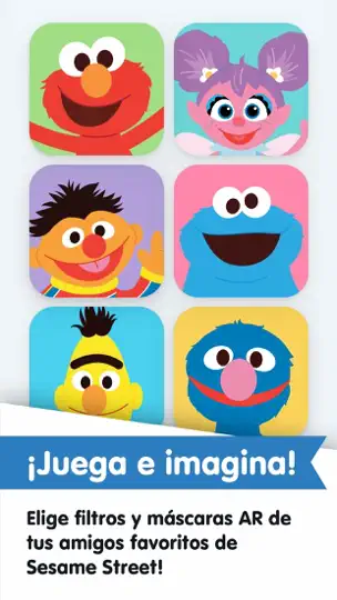 Captura de pantalla de Sesame Street Yourself en iPhone 2