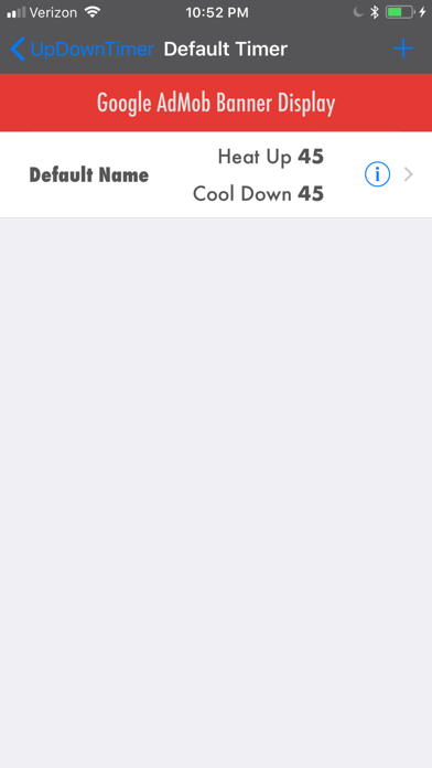 Screenshot #1 pour Dual up down timer