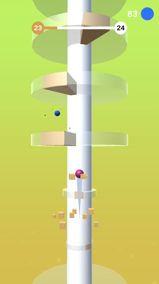 #4. Helix Bounce (iOS) 由: Mohammad Oumari