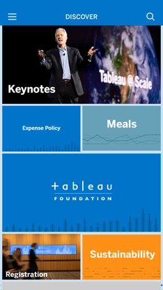 Tableau Conferences screenshot 2