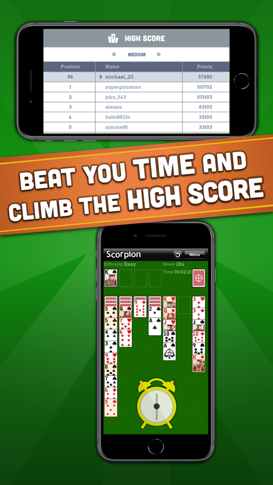 #3. The Scorpion Solitaire (iOS) 由: OutOfTheBit Ltd