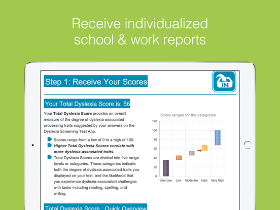 Screenshot #5 for Dyslexia Screening Test App