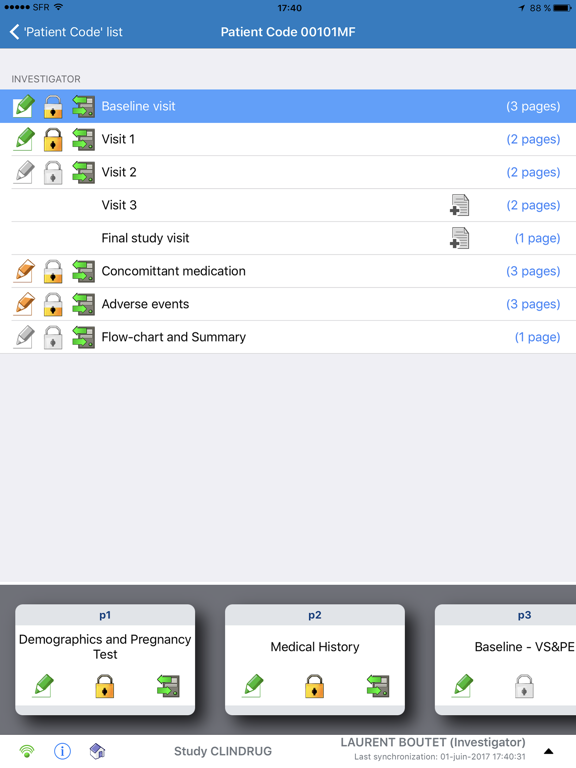 Screenshot #5 pour Ennov Clinical EDC Mobile