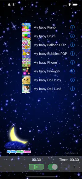 Game screenshot My baby Music Boxes (Lullaby) apk