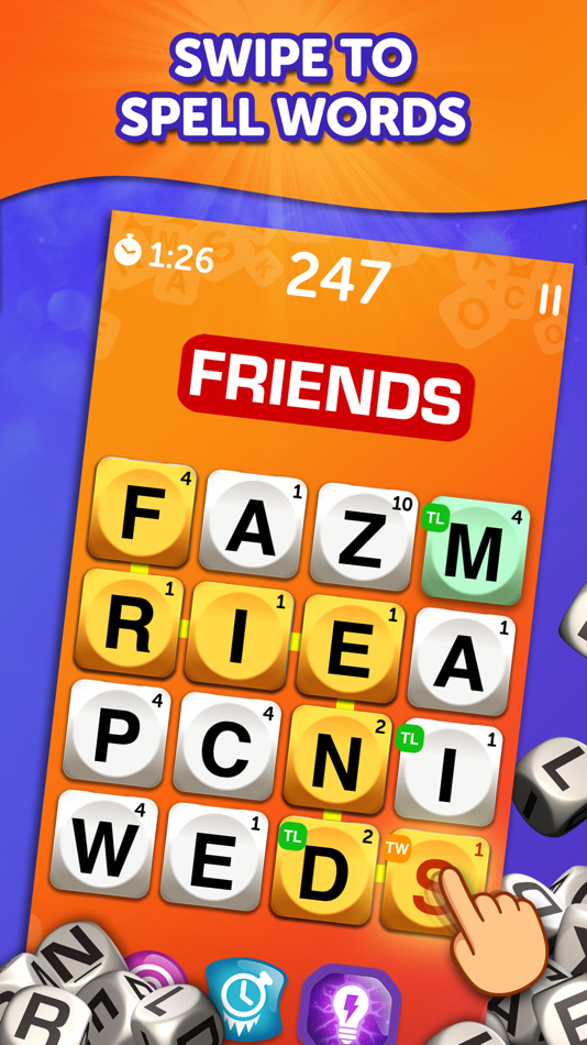 #1. Boggle With Friends: Word Game (iOS) Bởi: Zynga Inc.