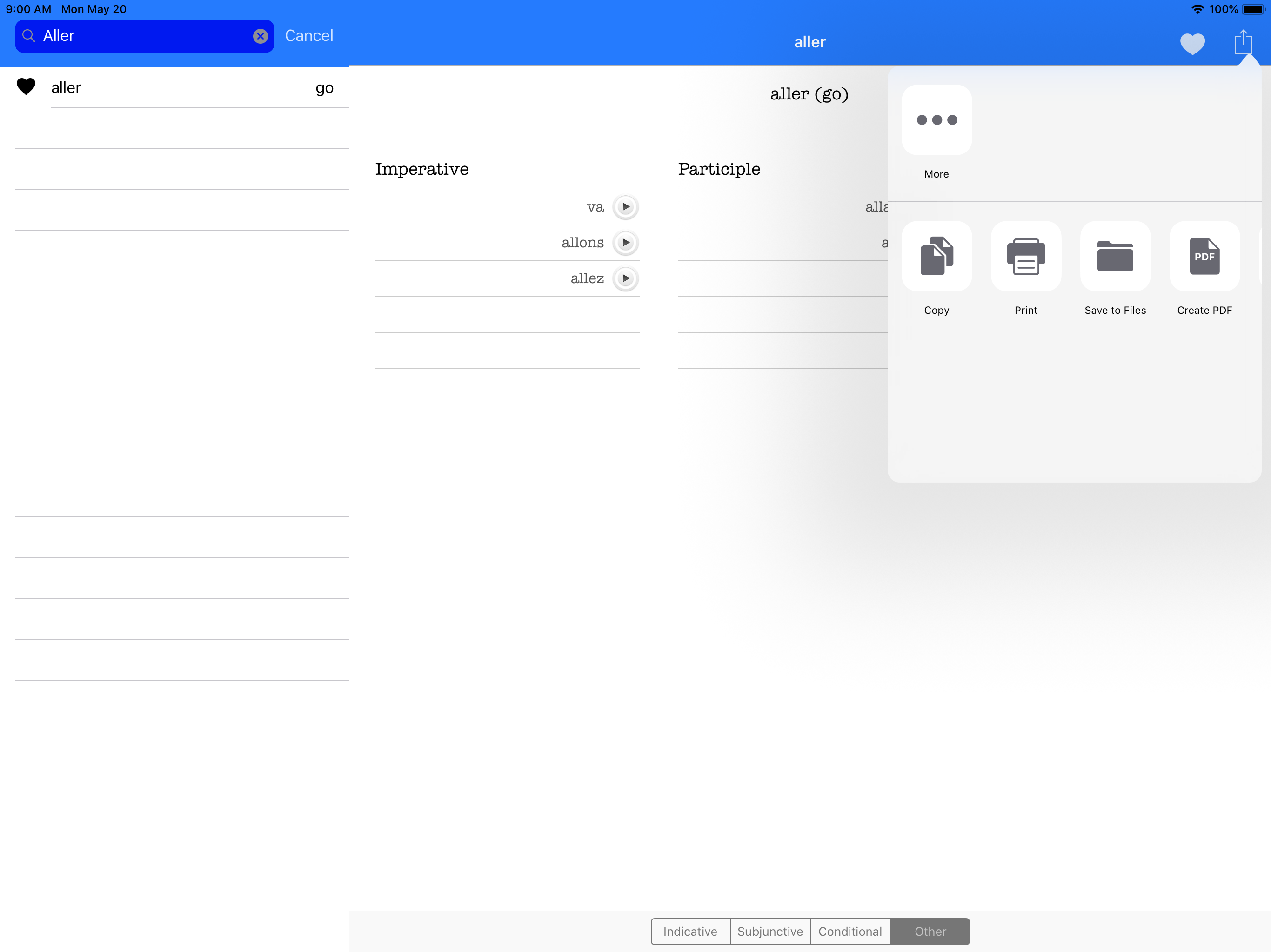 French Verb Conjugator Pro screenshot 14