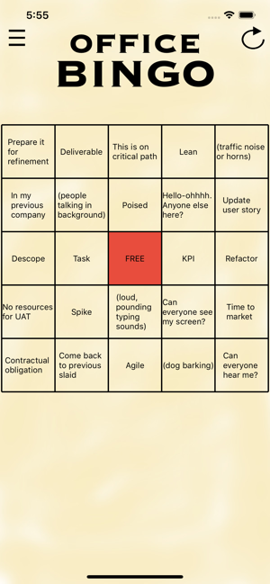 Office Bingo(圖1)-速報App