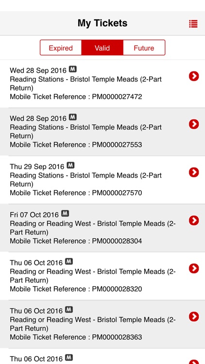 RailBlazers m-tickets