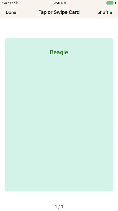 Unlimited Flash Cards screenshot 9 of 9