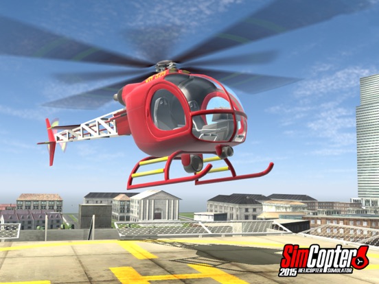 Helicopter Simulator 2015 iPad app afbeelding 1