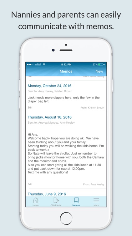 NannyNotes Baby Tracker Sheet screenshot-4