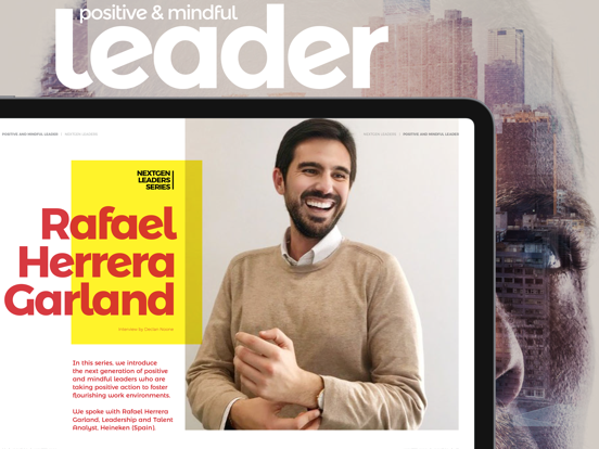 positive & mindful leader iPad screenshot 4 - Magazines & Newspapers app