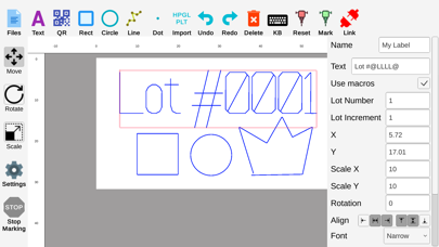 Screenshot #3 pour JeilMTech PinMarking JS2200