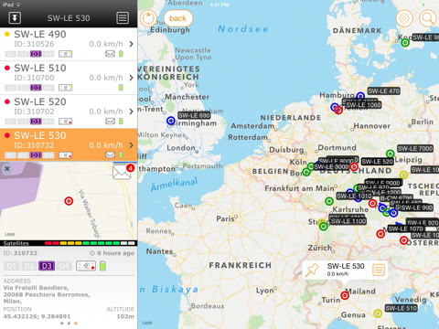 Screenshot #5 pour GPS-Explorer mobile