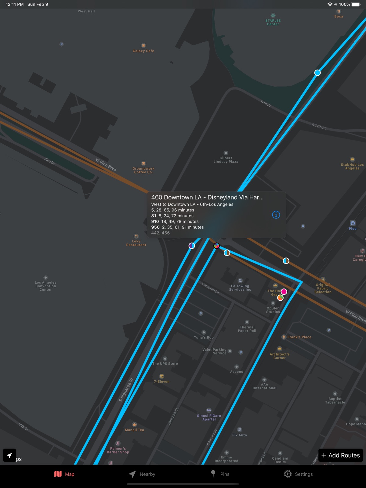 Transit Watch for LA Metro ipad screenshot 1