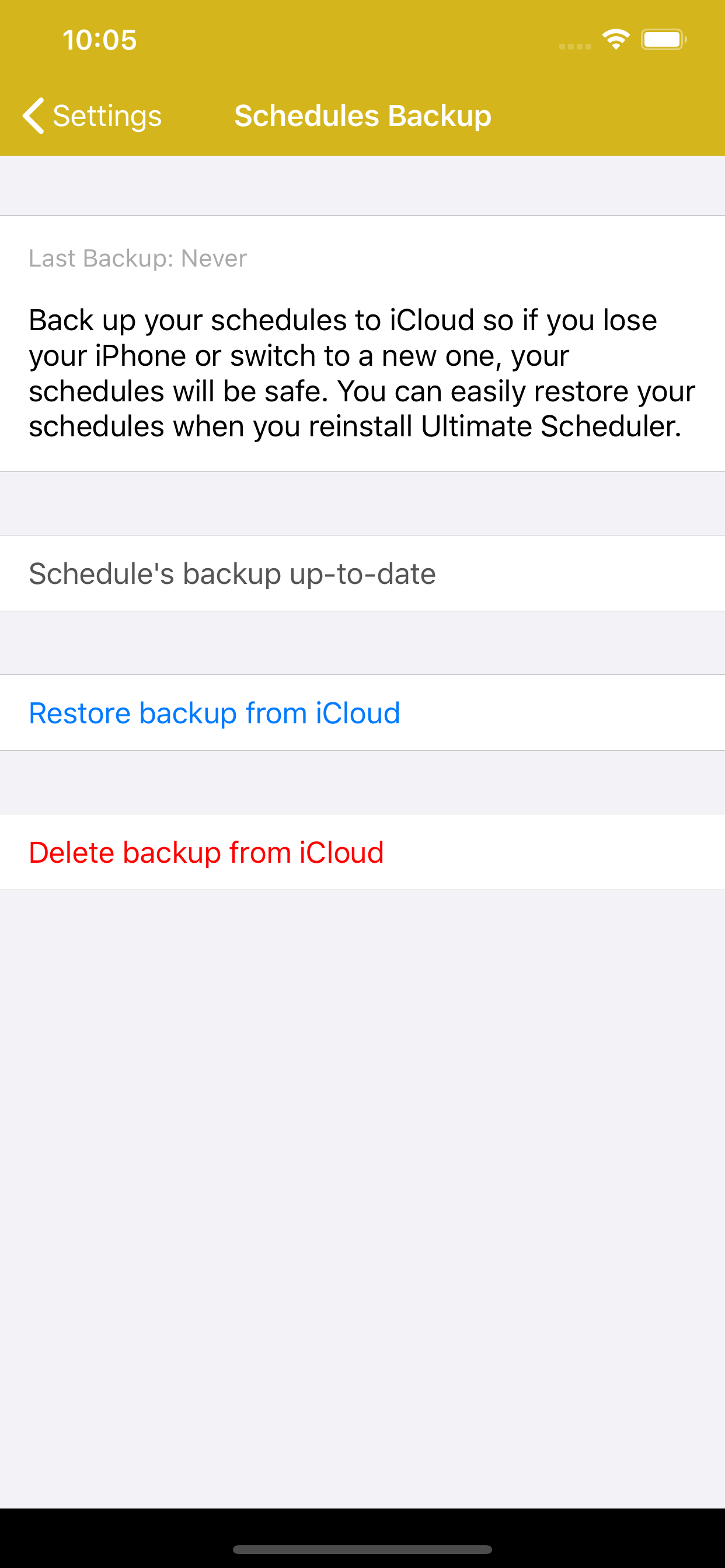Ultimate Scheduler