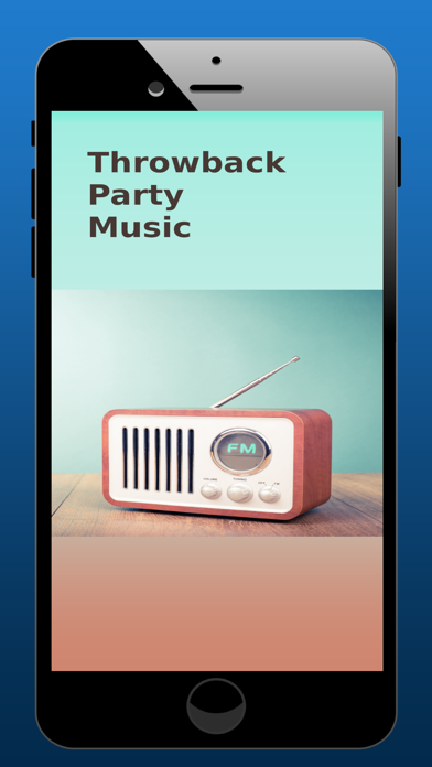 Screenshot #1 pour Throwback Party Radio