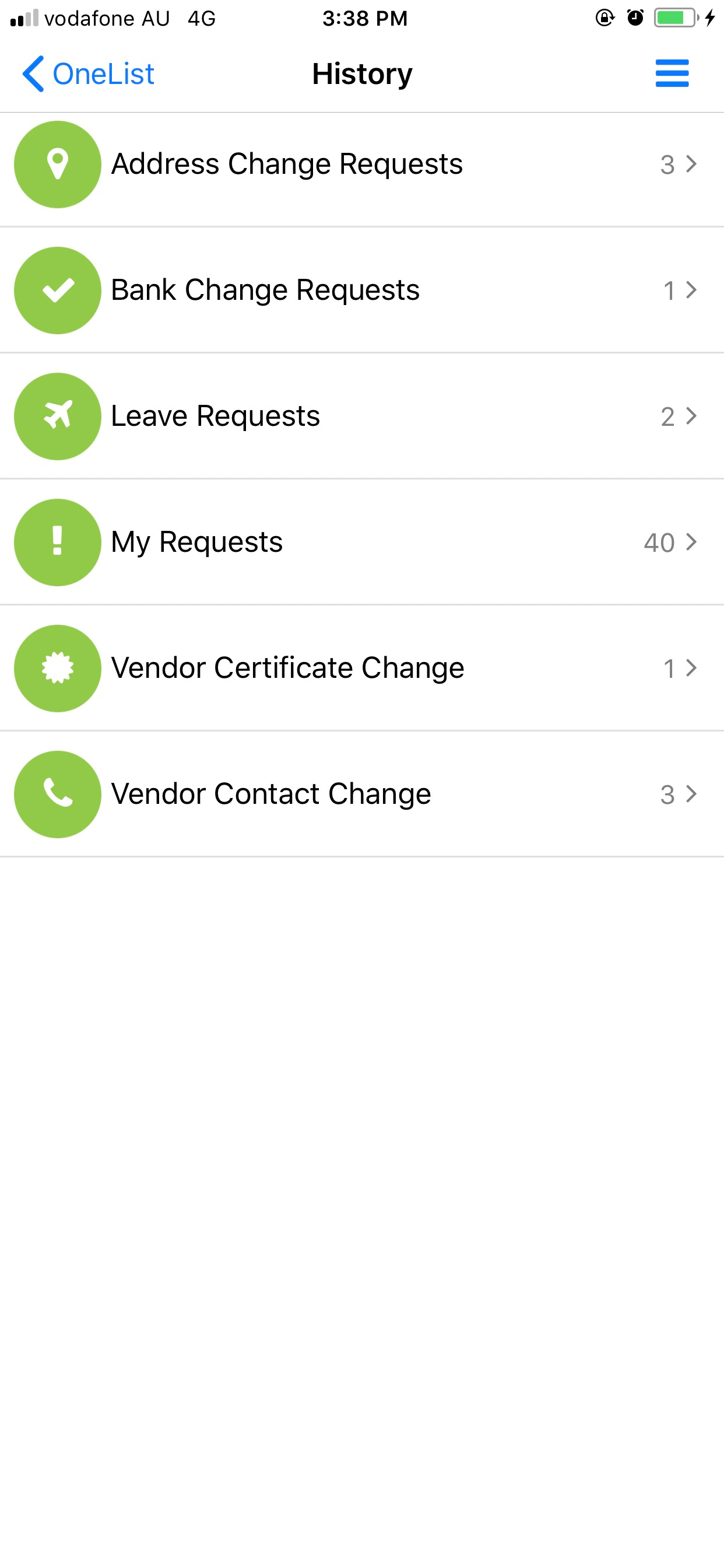 OneList screenshot 3